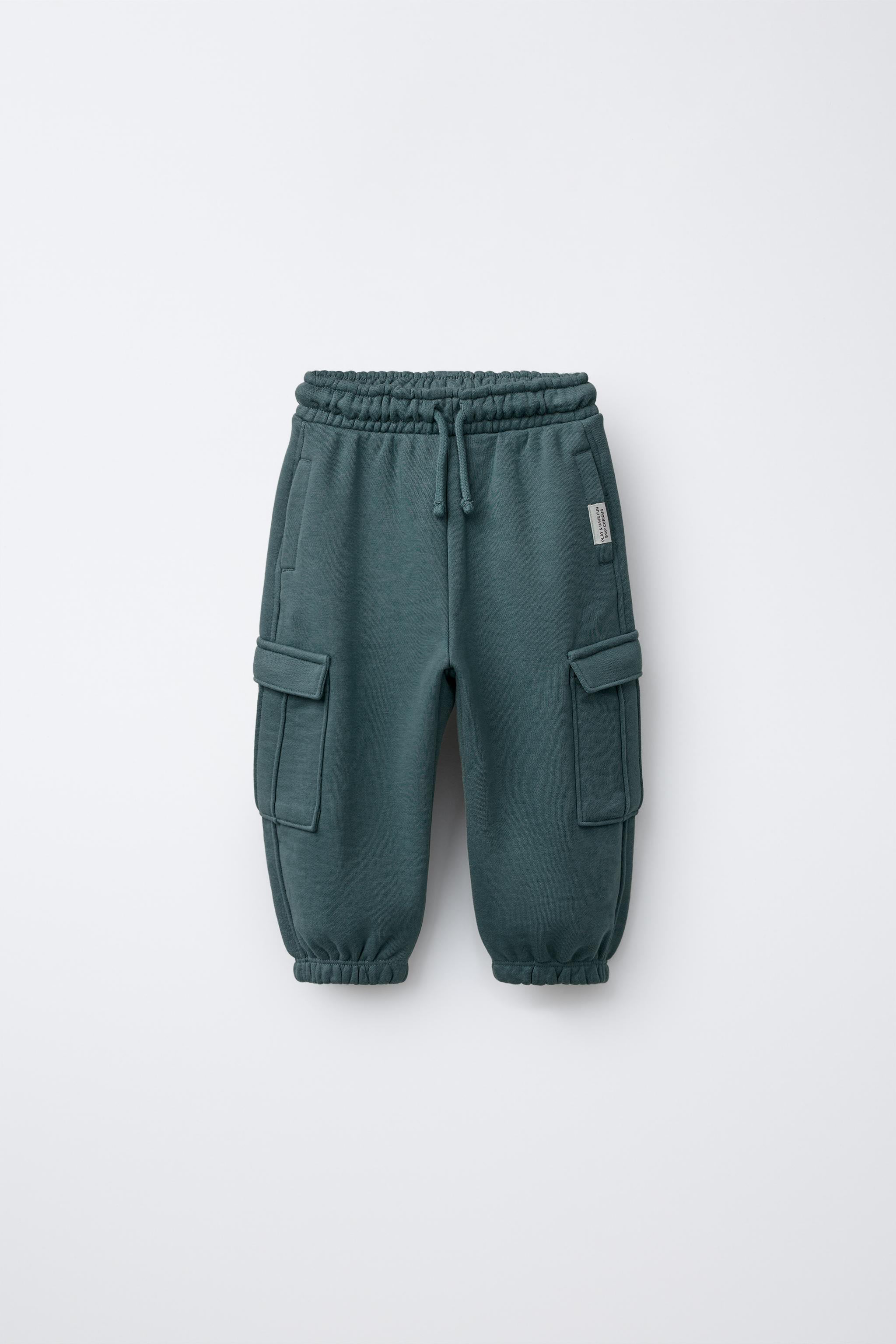 PANTALON DE JOGGING CARGO EN MOLLETON